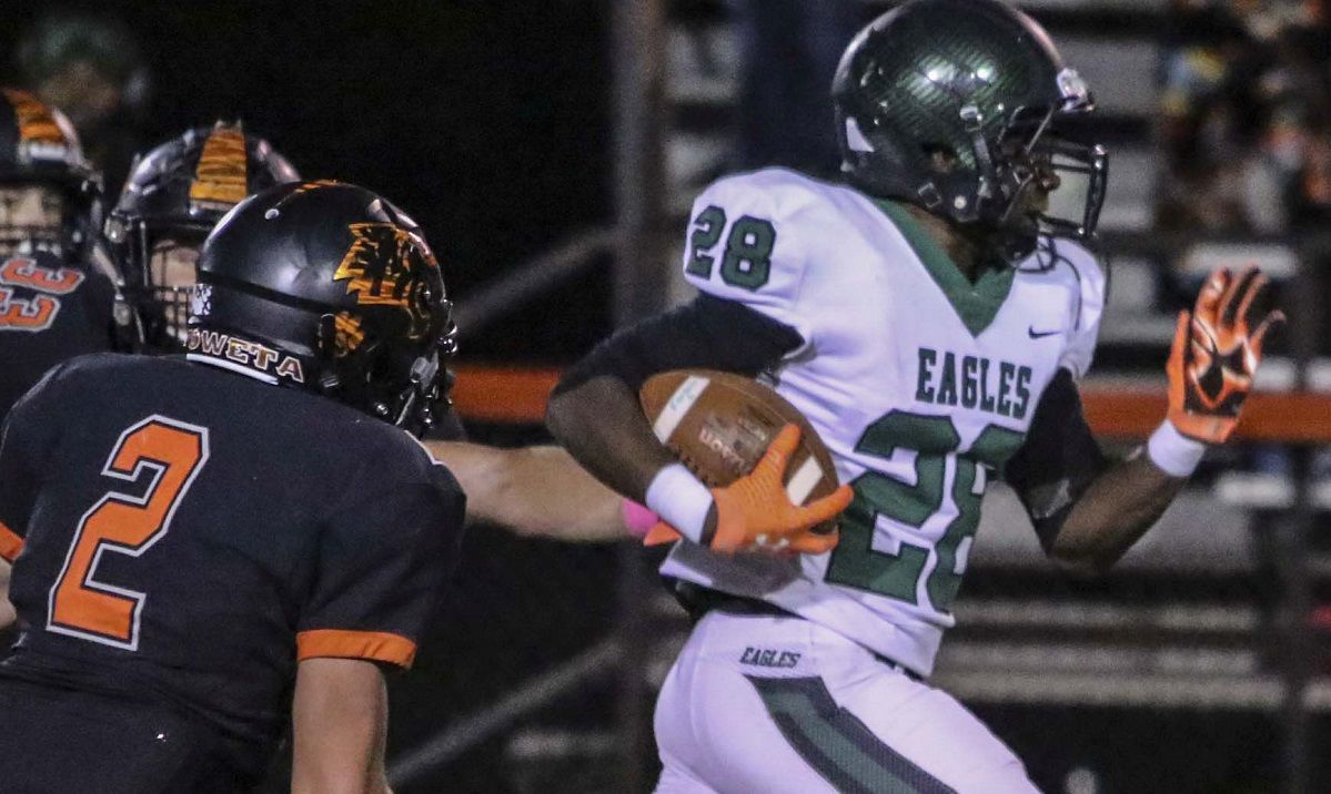2. Edison senior running back Sevion Morrison